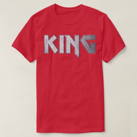 ヘヴィメタル キング Tシャツ (デザイン正面)