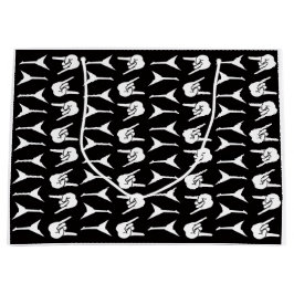 ヘヴィメタル ギター ロックンロール ラージペーパーバッグ