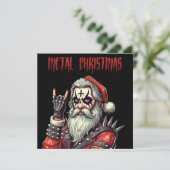 ヘヴィメタル・クリスマス シーズンカード (スタンド正面)