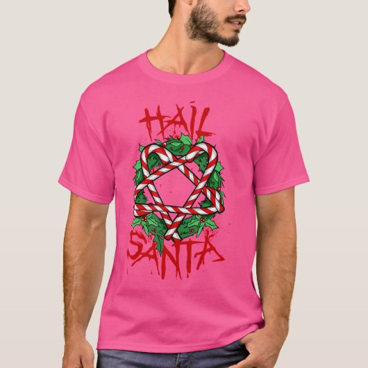 ヘヴィメタル・クリスマス Tシャツ (正面)