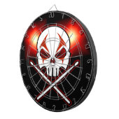 ヘヴィメタル ダーツボード クール ロック & ロール ダーツボード (正面右)