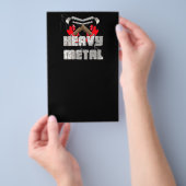 ヘヴィメタル チラシ (ハンドル)
