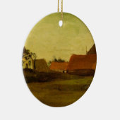 ヘーグ近郊のロースドゥーネンの農家… セラミックオーナメント (右)