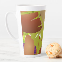 ヘーゼルナッツとブドウ カフェラテマグ