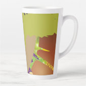 ヘーゼルナッツとブドウ カフェラテマグ (右)