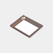 ヘーゼルナッツとブラウン ポストイット (アングル)