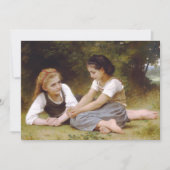 『ヘーゼルナッツの実を摘む少女たち』 シーズンカード (正面)