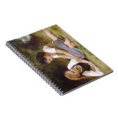 『ヘーゼルナッツの実を摘む少女たち』 ノートブック (右側)