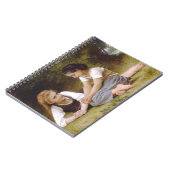 『ヘーゼルナッツの実を摘む少女たち』 ノートブック (左側)