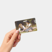 『ヘーゼルナッツの実を摘む少女たち』 バッジ (手持ち)