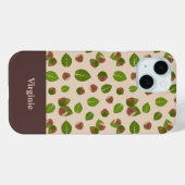 ヘーゼルナッツ模様 Case-Mate iPhoneケース (裏面 (横))