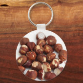 ヘーゼルナッツ キーホルダー (正面)
