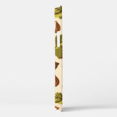 ヘーゼルナッ葉トアクーnsシームレスパターン Case-Mate iPhoneケース (裏面 / 右)