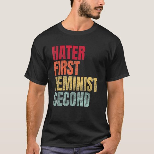 ヘーター第1フェミニスト2世 Tシャツ (正面)