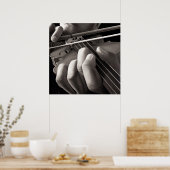 ヘーティングバイオリン ポスター (キッチン)