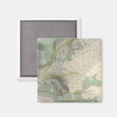 ヘートグラフィック地図ヨーロッパ マグネット (正面/裏面)