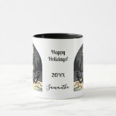 ヘードホリデ素朴ィクロース マグカップ (中央)