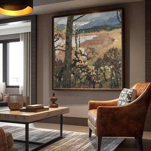 ヘービスト・アン・シームセ | レオ・プッツ・ランドスケープ・アート キャンバスプリント