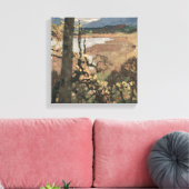 ヘービスト・アン・シームセ | レオ・プッツ・ランドスケープ・アート キャンバスプリント (インサイチュ (リビング))