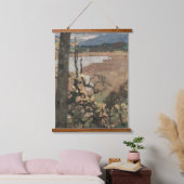 ヘービスト・アン・シームセ | レオ・プッツ・ランドスケープ・アート 吊り下げ型タペストリー (寝室)