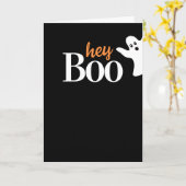 ヘーブーおかしいハロウィンホリデー カード (黄色い花)