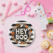ヘーブーかわいい幽霊をテーマにしたハローウィンパーティの好意 ペーパープレート (パーティー)