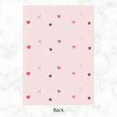 ヘーブーかわいい幽霊ハロウィーン1stバースデーピンク 招待状