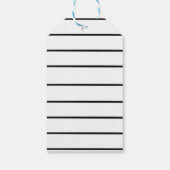 ヘーブー虹色幽霊ピンクハロウィーンウェルカム ギフトタグ (裏面)