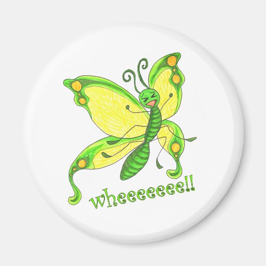 ヘーーー！私は蝶よ!! マグネット (正面)