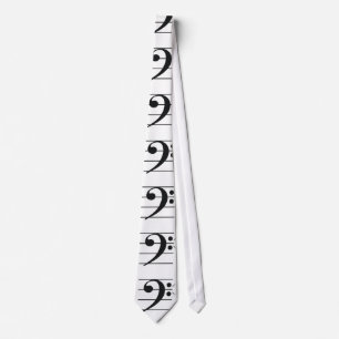 ヘ音記号のタイを怒って下さい ネクタイ