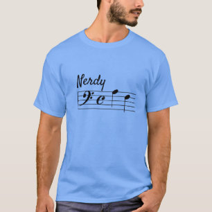 ヘ音記号真面目なAFのTシャツ Tシャツ