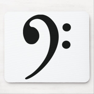 ヘ音記号 マウスパッド