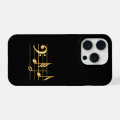 ヘ音記号 iPhoneケース (裏面横)