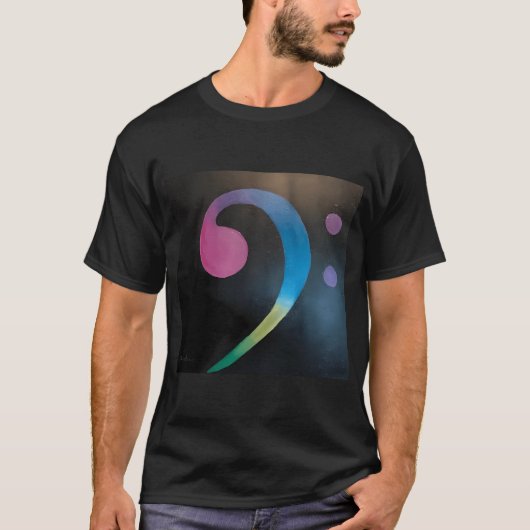 ヘ音記号 Tシャツ (正面)