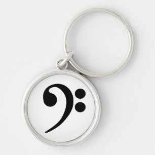 ヘ音記号Keychain キーホルダー