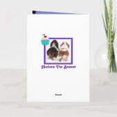 ベおもしろいール付き誕生日カード(バスセット&カップケーキ付き) カード (裏面)