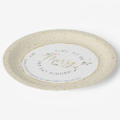 ベおもしろいー&ディ食べナーフェスティバルホリデイ ペーパープレート (アングル)