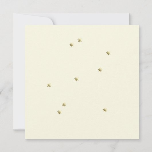 ベお洒落ルエレガントガ鯨赤ちゃんシャワー 招待状 (裏面)