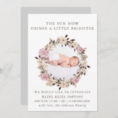 ベかわいらしビーガールフォトフローラリース シーズンカード (正面/裏面)