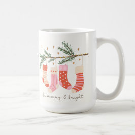 ベとメリーブライトクリスマスストッキングオンブランチ コーヒーマグカップ