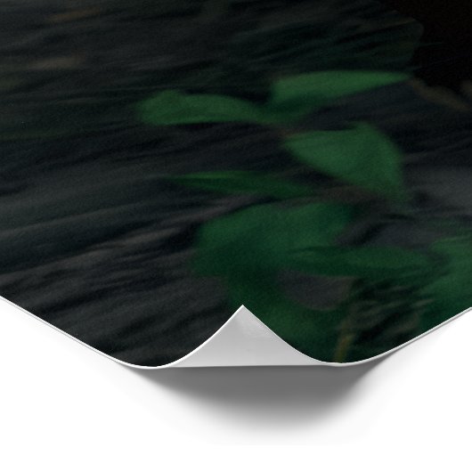 ベアおもしろいセルフィーカスタムフォトウォールアート ポスター (角)