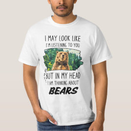 ベアおもしろい恋人 Tシャツ