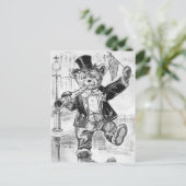 ベアすてきジェリー – レターJ -ヴィンテージテディベア ポストカード (スタンド正面)