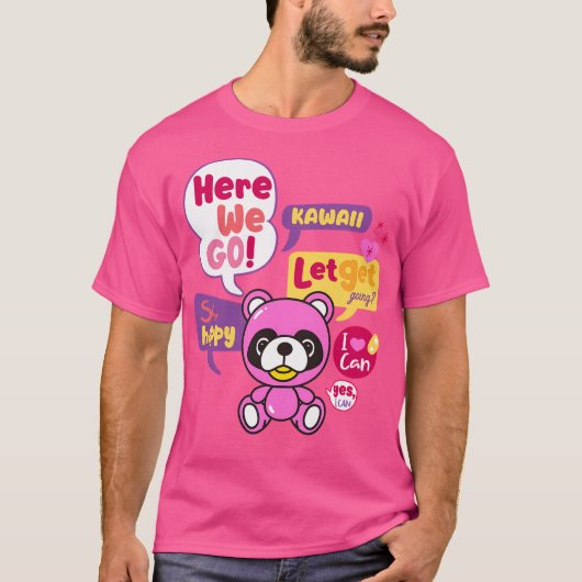 ベアとチャット Tシャツ (正面)