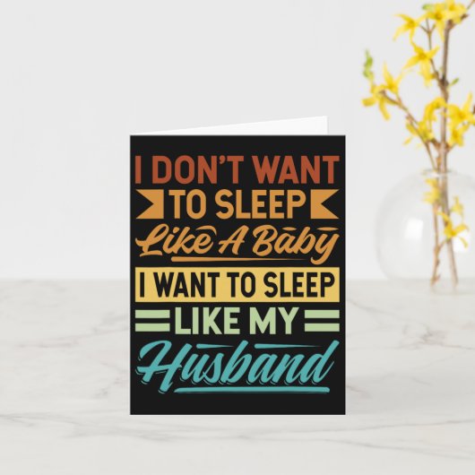 ベアのように眠りたくない カード (黄色い花)