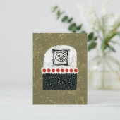 ベアは疲れたポストカード ポストカード (スタンド正面)