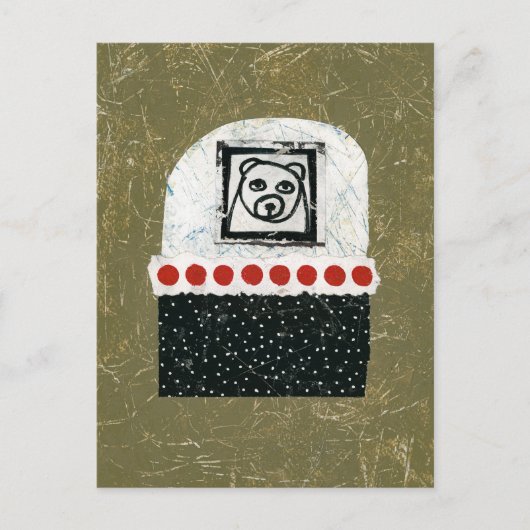 ベアは疲れたポストカード ポストカード (正面)