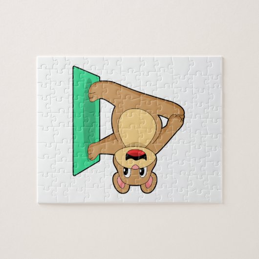 ベアアットヨガフィットネス ジグソーパズル (横)