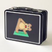 ベアアットヨガフィットネス メタルランチボックス (裏面)