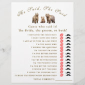 ベアアドベンチャーの山々と彼は言った チラシ (正面)